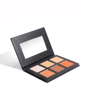 Private Label - 6-Pan Contour & Blush Palette - YBS Cosmetics 6-Pan Contour & Blush Palette